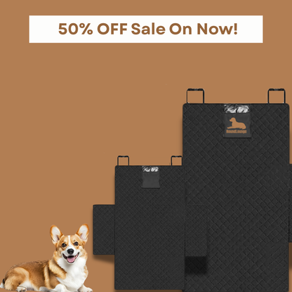 HoundLounge 2.0 WaterProof Pet  Car Seat Cover